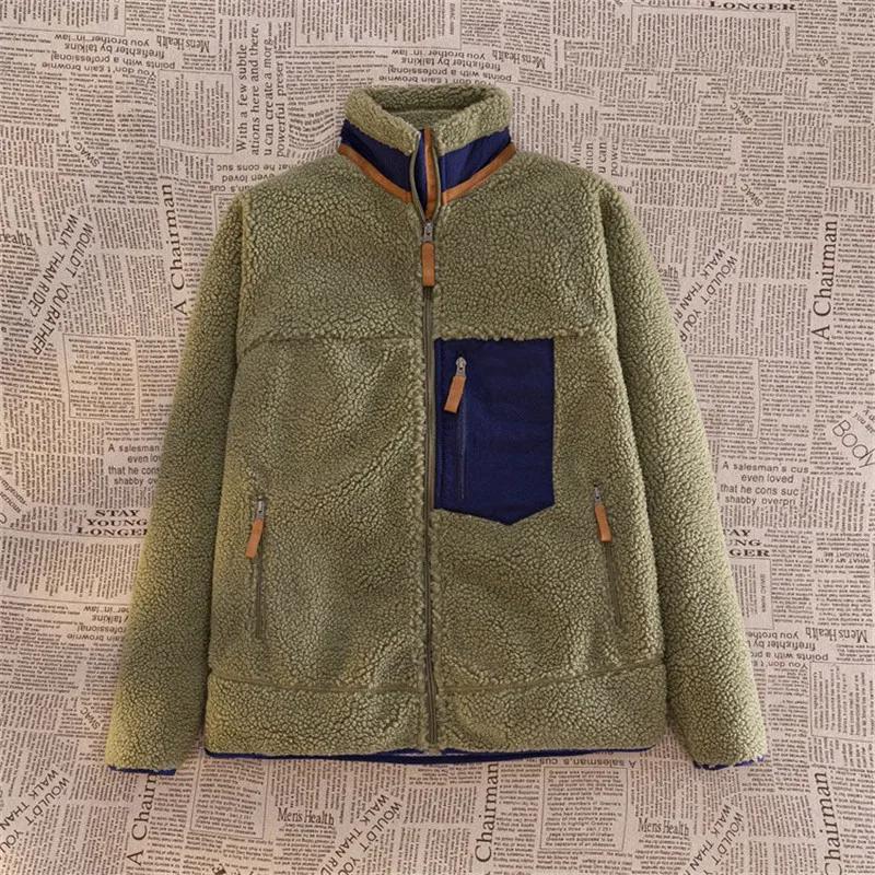 Winter Men's Outdoor Motorcycle Jacket Sweater Cashmere Jacket Down Jacket Men's Windproof Coldproof Warm and Comfortable Jacket