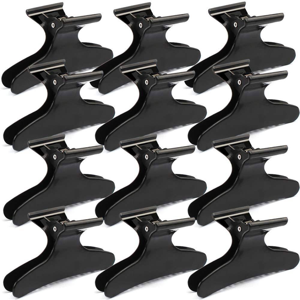 12Pcs Hairpins Hair Section Clamps Claw Clamps Claw Hair Clips New Butterfly Hair Clips Salon Use