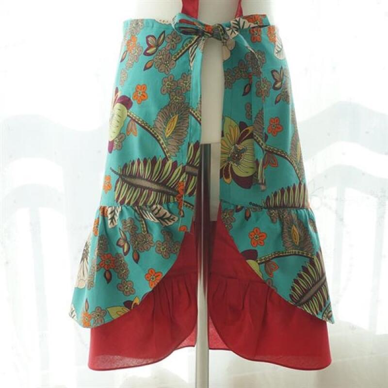 Forest Waterproof Apron (2 colors) pink