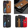 Chic Faux Leather Iphone 16 Case Versatile Protection With Magnetic Closure Design