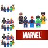 Marvel Superhero Spider-man Batman Children's Puzzle Building Blocks Toy