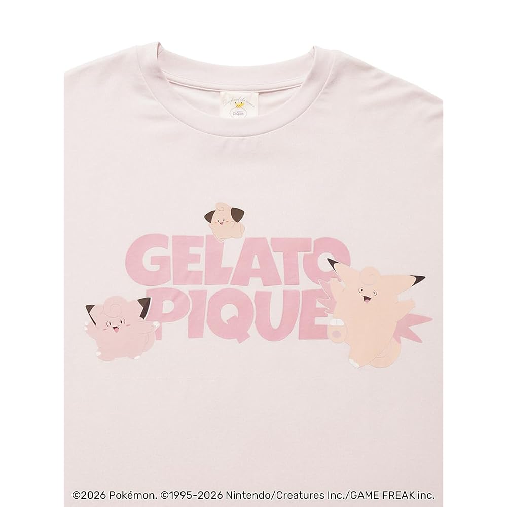 Gelato Pique Unisex Character One-Point Long-Sleeve T-Shirt and Long Pants Set PUCT264200 Unisex