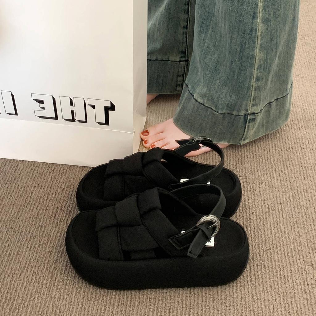 Sandals Women's Summer Outer Wear New with Skirt Platform Fashion Casual Shoes