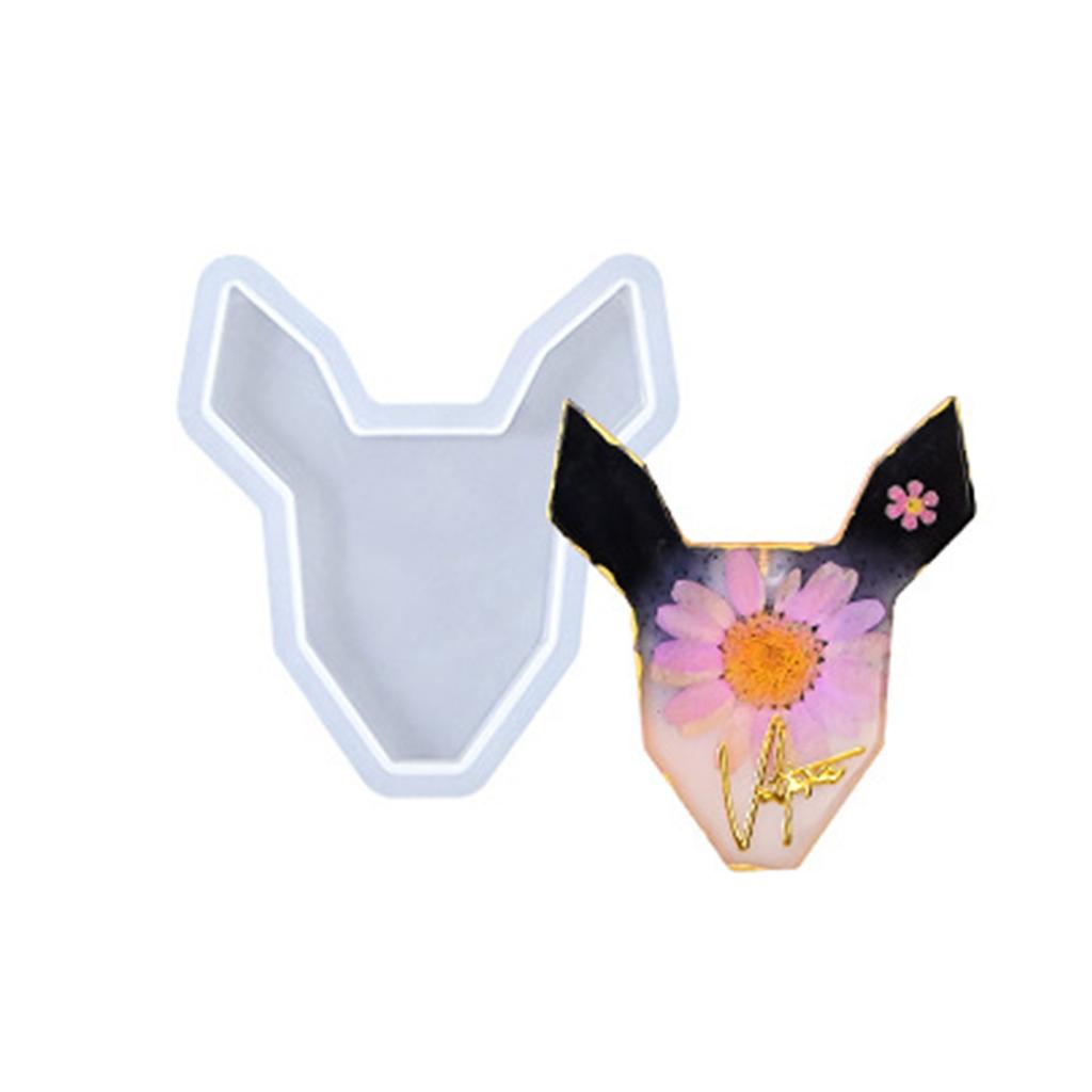Flexible Animal Series Silicone Mold For Brooch Keychain Pendant Jewelry Soap Baking Crafts Feature Reusable Shape