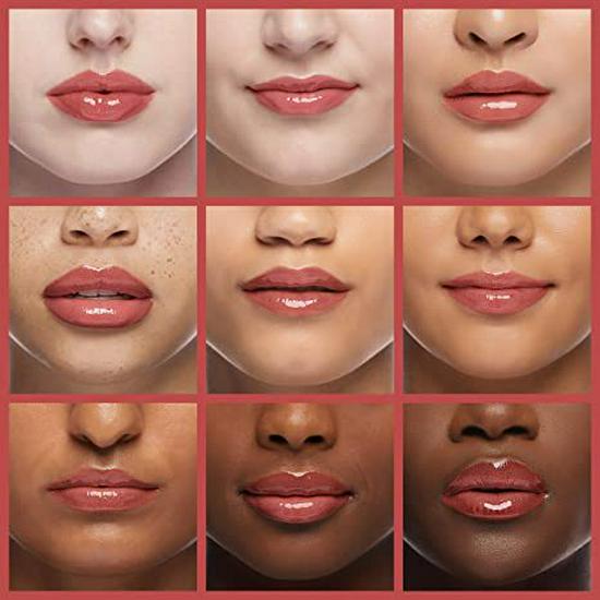 Non-Sticky Transparent Plumping Lip Oil Gloss - Moisturizing & Lip-Enhancing