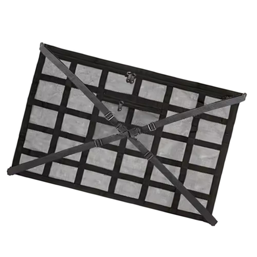 Car Roof Storage Net Storage Organizer Large Capacity Space Saving Car Ceiling Net Storage For SUV Long Trip Camping