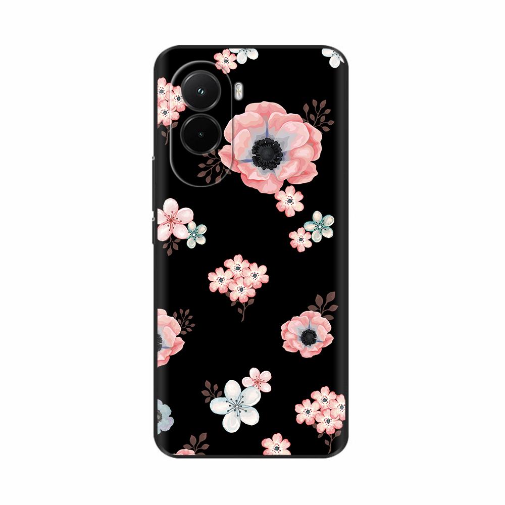 Soft Case For Xiaomi Poco M7 4G Luxury Print Back Cover For PocoM7 M7 Silicone Bumper Protective Shockproof Capa Pocom7 4G Coque