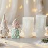 3D Faceless Dwarf Silicone Candle Mold - Christmas Goblin DIY Incense Mold