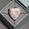 Hand-painted Ceramic Flower Teacup