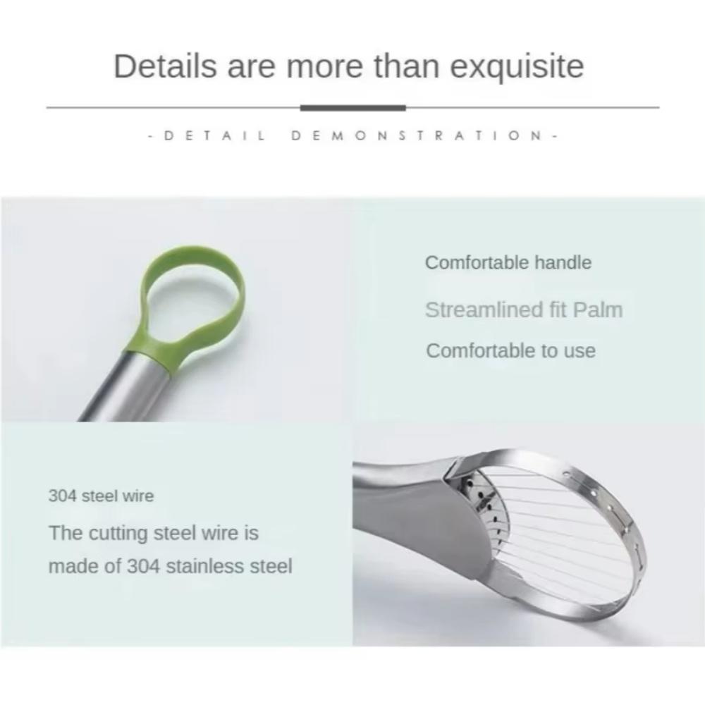 1pc Stainless Steel Avocado Knife Dragon Fruit Slices Gadget Peaches Removing Seeds Cutters For Kitchen and Home