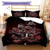Red MUFC Glory Bedding Quilt Set Quilt Cover Pillowcase Home Decoration Birthday Gift (1 * duvet cover + 2 * pillowcase, without core)