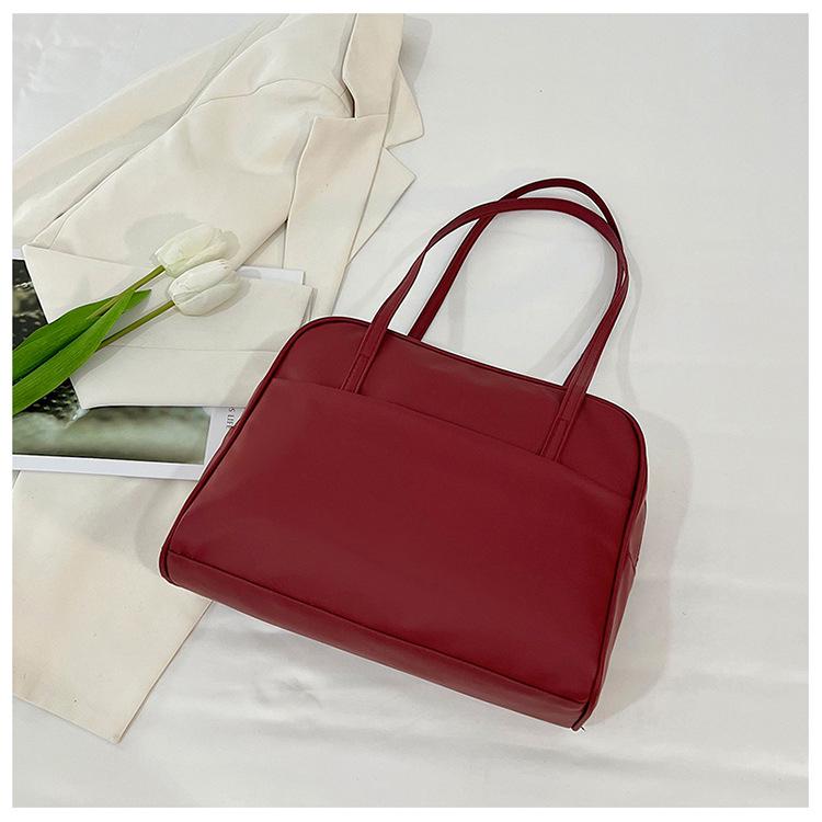 

Trendy Korean Retro Women s Large Capacity Tote Bag - Autumn 2024