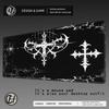 HYBXAXC Black And White Comic Wind Sword Model Keyboard Mouse Pad Desk Mat D with NonSlip Rubber Base Stitched Edges