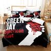 3D Print Green Day AMERICAN IDIOT Bedding Set Single Twin Full Queen King Size Bed Set Adult Bedroom Duvetcover Sets Anime