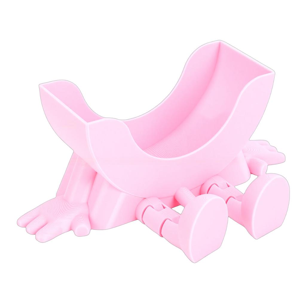 Cute ing Sponge Holder with Drainage Funny Peeing Scrub Sponge Holder for Kitchen Sink Countertop Pink