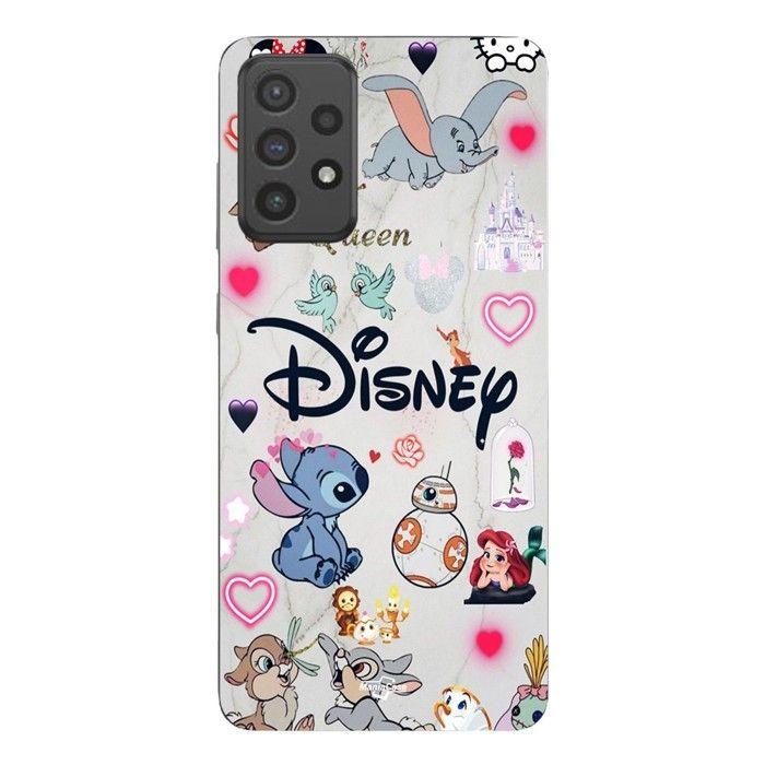 Coque de téléphone - MANIACASE - Samsung Galaxy A73 - Silicone - Disney personnages - Souple
