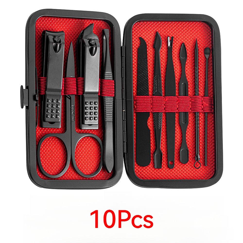 Nail Clipper Set Set Convenient Beauty Tools Nail Clipper Manicure Nail Trimmer Pedicure Knife Ear Peeling Knife Nail Manicure