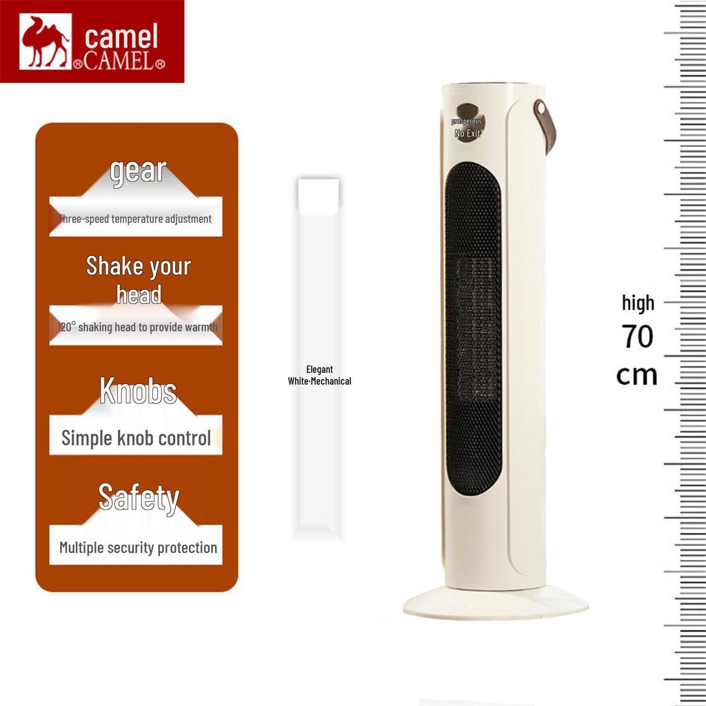 Smart Voice-Controlled 3D Flame Fan Heater: Rapid Heating & Energy-Saving Fireplace