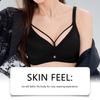 Zeriluna Ice silk French-style bra Sexy Parisian-style design, cool and skin-friendly for summer, with a light and breathable push-up effect