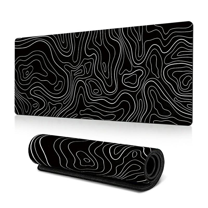

400*900*2mm Abstract Texture Pattern Large Mouse Pad Rubber Desktop Mat Line-2