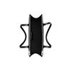 COACH 36 solid color silver logo magnetic snap buckle cowhide tote bag tote bag shopping bag hand shoulder bag large size women's black