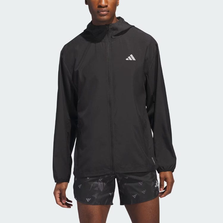 Adidas Run It Jacket Jackets & Coats Men's Black IL7230