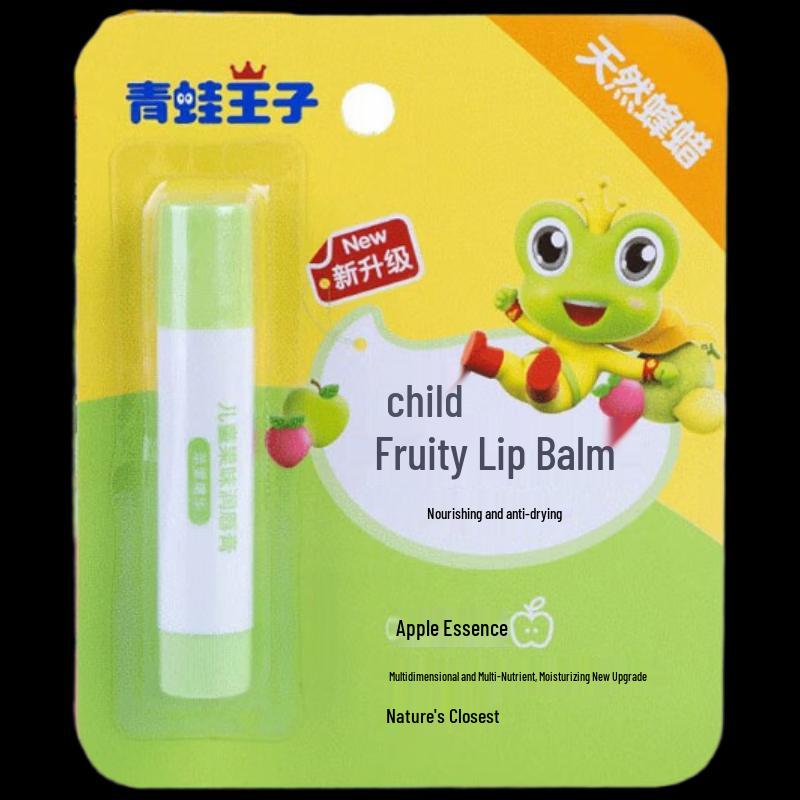 Frog Prince Kids' Hydrating Lip Balm with Wet Wipe