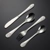 1pcs Children Stainless Steel Cutlery Dinnerware Cute Cartoon Bear Kid Tableware Dining Lunch Western Spoon Fork Knife