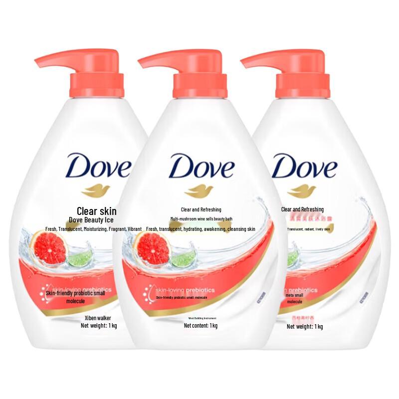 

Dove Clear & Refreshing Rejuvenating Shower Gel