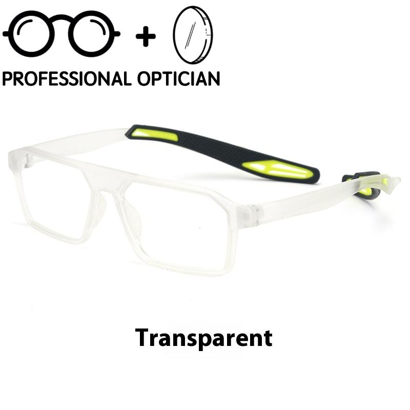 Sports Outdoor Cycling TR90 Basketball Anti Collision Slip Myopia Hyperopia Astigmatism Blue Light Blocking Prescription Glasses