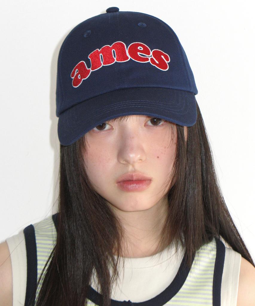 AMES-WORLDWIDE Ames Arch Ball Cap Navy