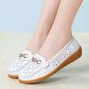 Wedge Shoes Women 2025 New Casual Classic Fashion Elegant Candy Colors Leather Shoes Comfortable Female Walking Footwear Lofers