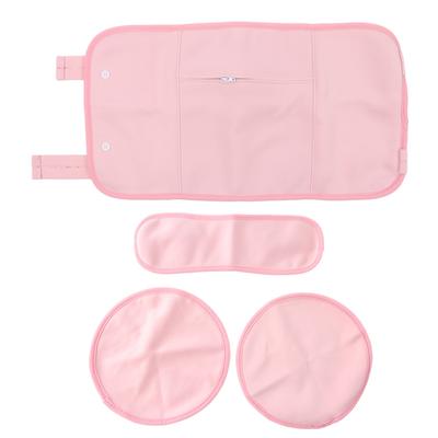 Washable Waist Neck Castor Oil Pack Set Reusable Chest Castor Oil Wrap for Sleep Liver Detox