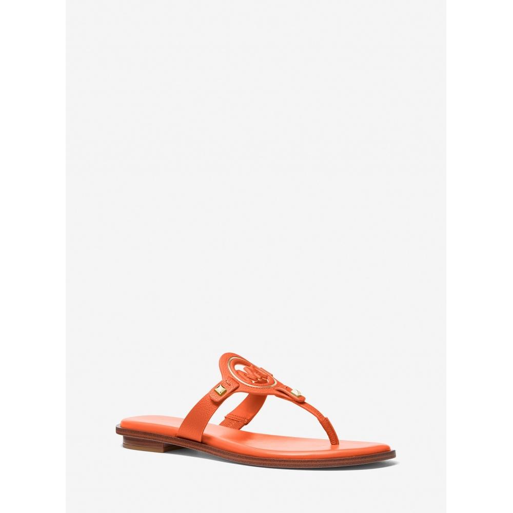 

КОЖАНЫЕ САНДАЛИИ MICHAEL KORS AUBREY 49R4AUFA1L623 POPPY