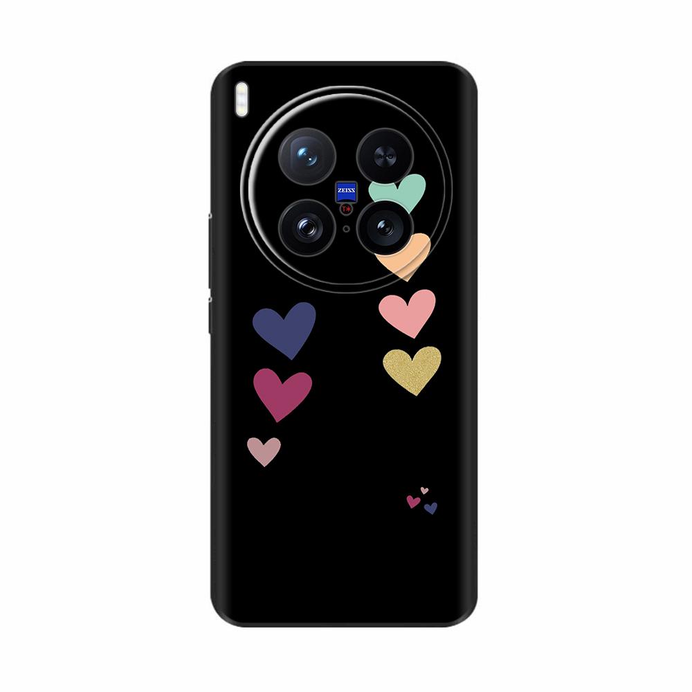 For Vivo X200 Ultra Case Soft TPU Cute Cartoon Painted Back Shell Cover For Vivo X200 Pro Mini Phone Cases for Vivo X200 Pro 5G