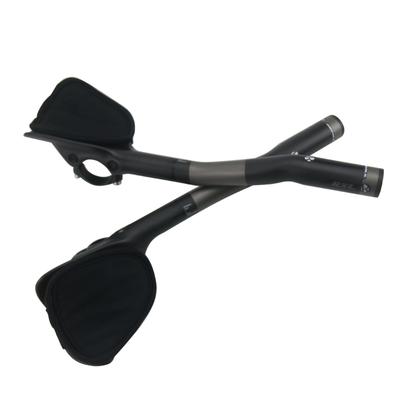 Guidão RXL SL TT para Bicicletas de Estrada e Guidão TT 3K Fosco para Bicicletas de Estrada e Triathlons Triathlons, Acabamento, Guidões de Triathlon,