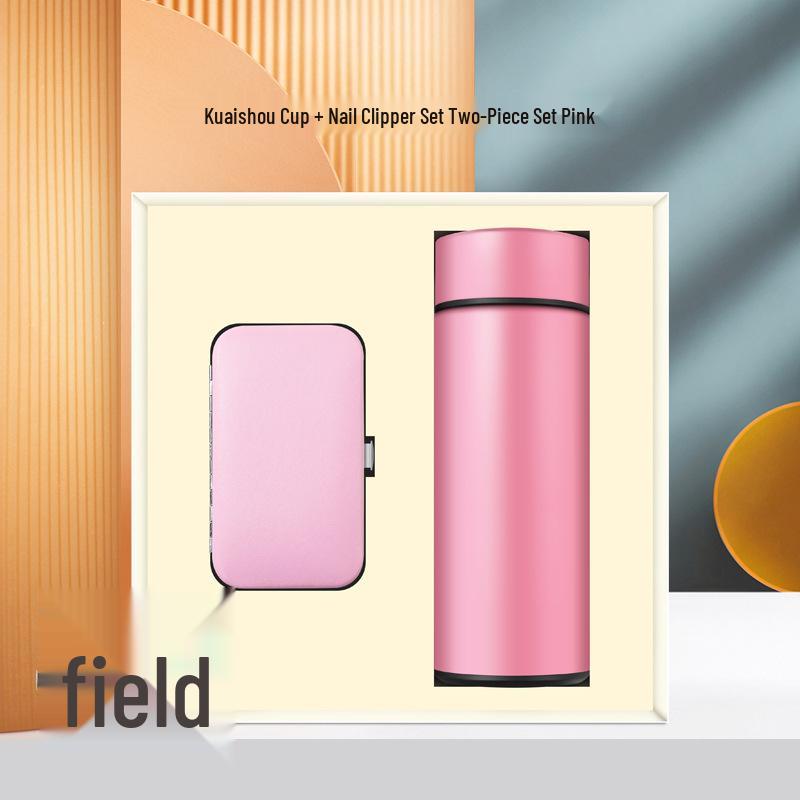 Business Souvenir Thermos & Umbrella Set - Custom Practical Everyday Gift for Employees Gift Box with Bag