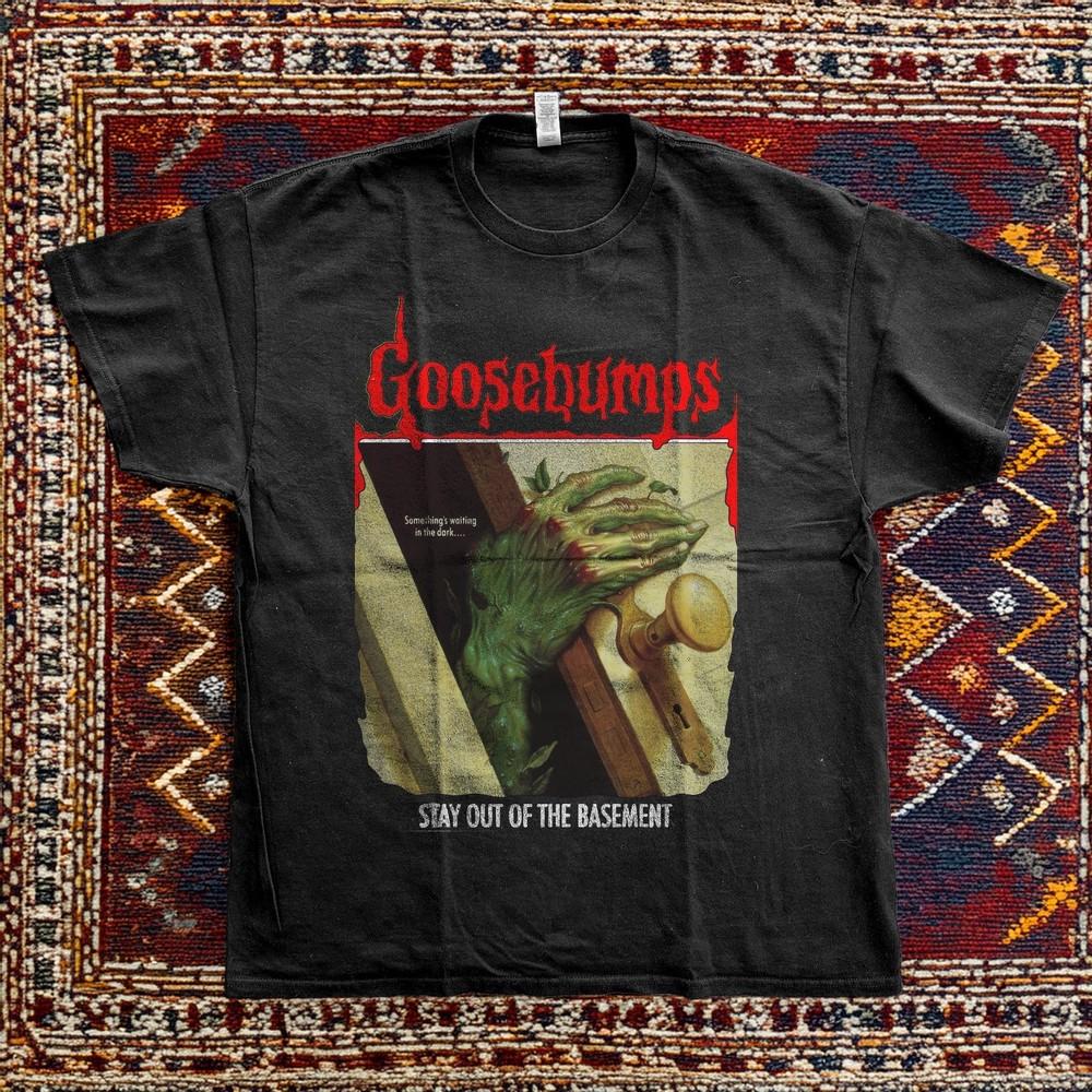 Goosebumps Stay Out Of The Basement Halloween Basic Unisex TShirt Size S5XL Unisex T-Shirt M