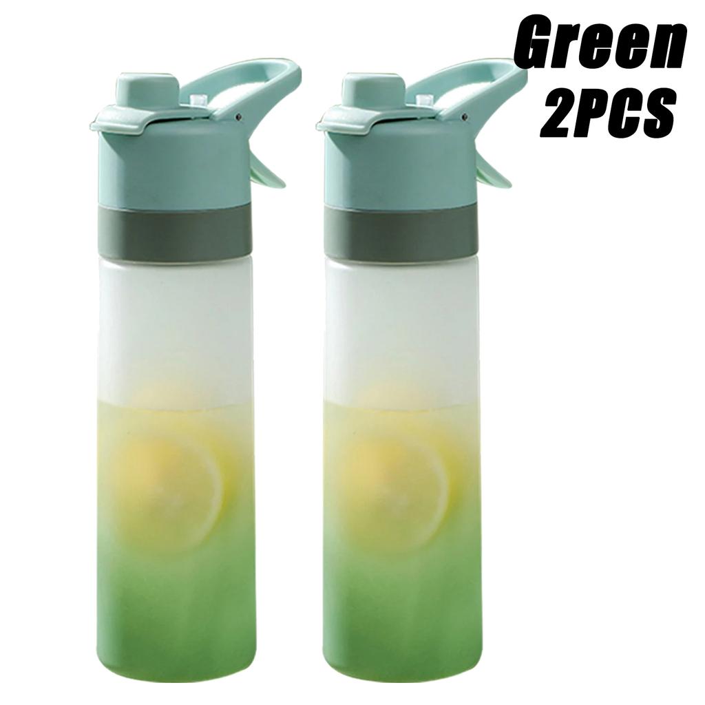 1-8PCS Spacious Outdoor Use Portable Handy Cup Straw Mist Water Bottle Running Exercise Outdoor Use Athletic Drinking Water Bottle