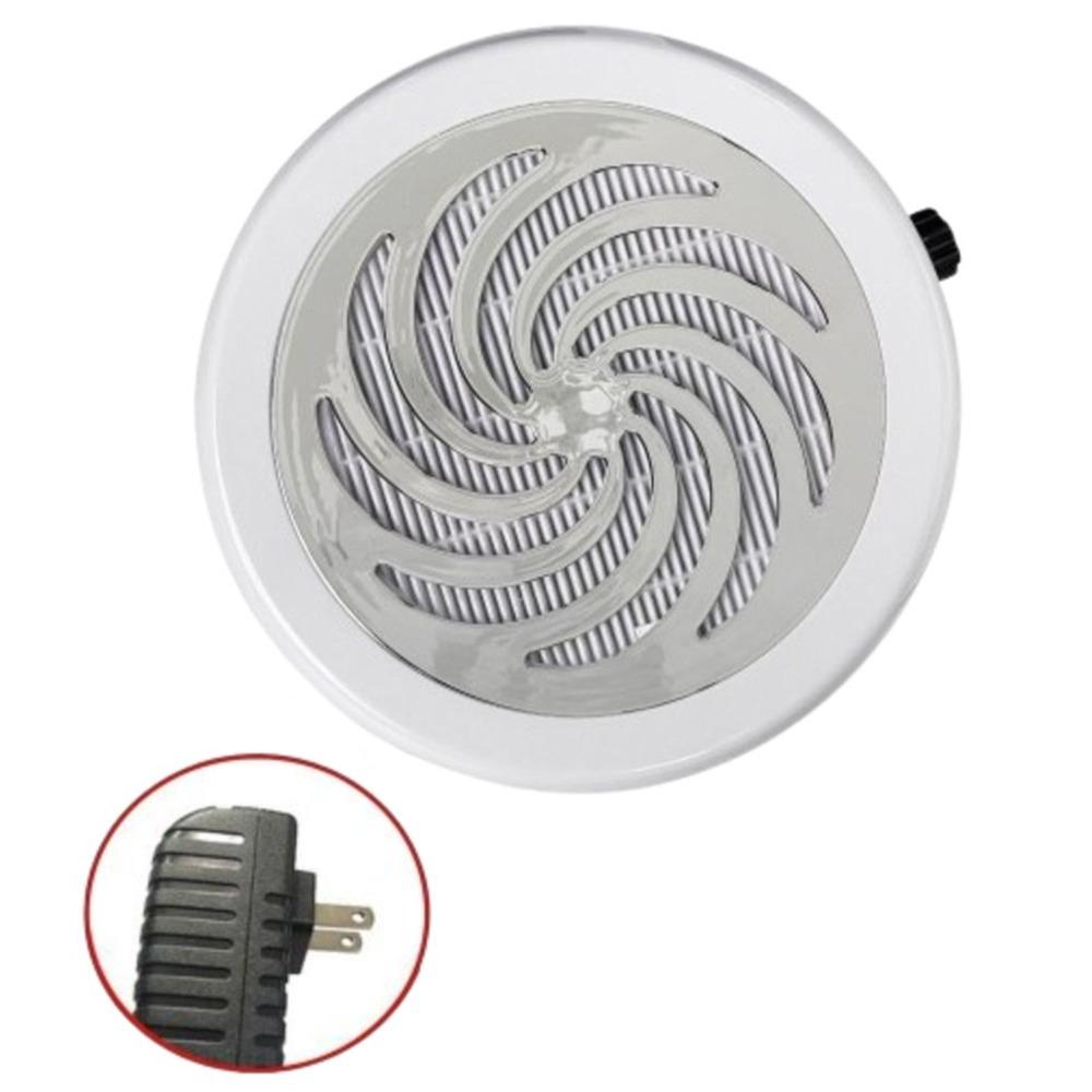 

45000 об/мин профессиональный пылесос для ногтей, пылесос-поглотитель для нейл-арта Silver US