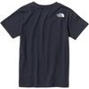 The North Face Short Sleeve Graphic UV Organic Urban Size 130 Tee, Unisex, Protection, Cotton, Navy,