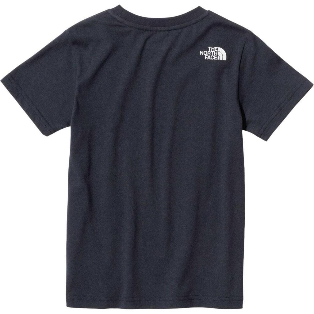 The North Face Short Sleeve Graphic UV Organic Urban Size 130 Tee, Unisex, Protection, Cotton, Navy,