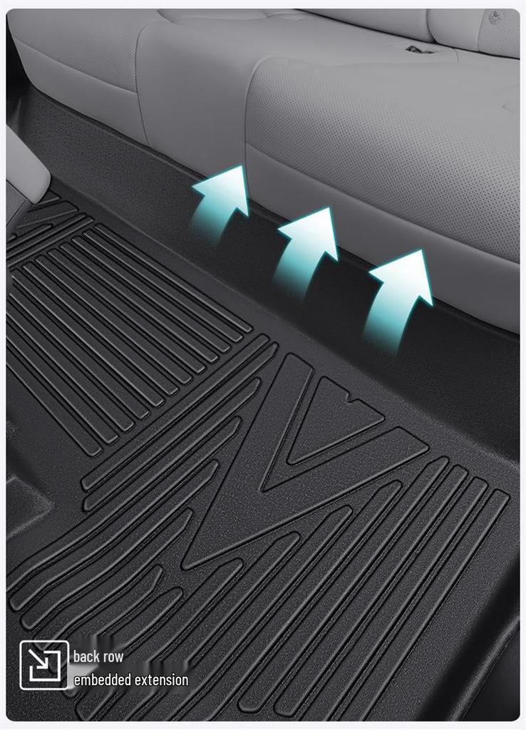 2026 Hongqi HS6 PHEV TPE Full Coverage Floor Mats - Custom Car Carpet Interior.