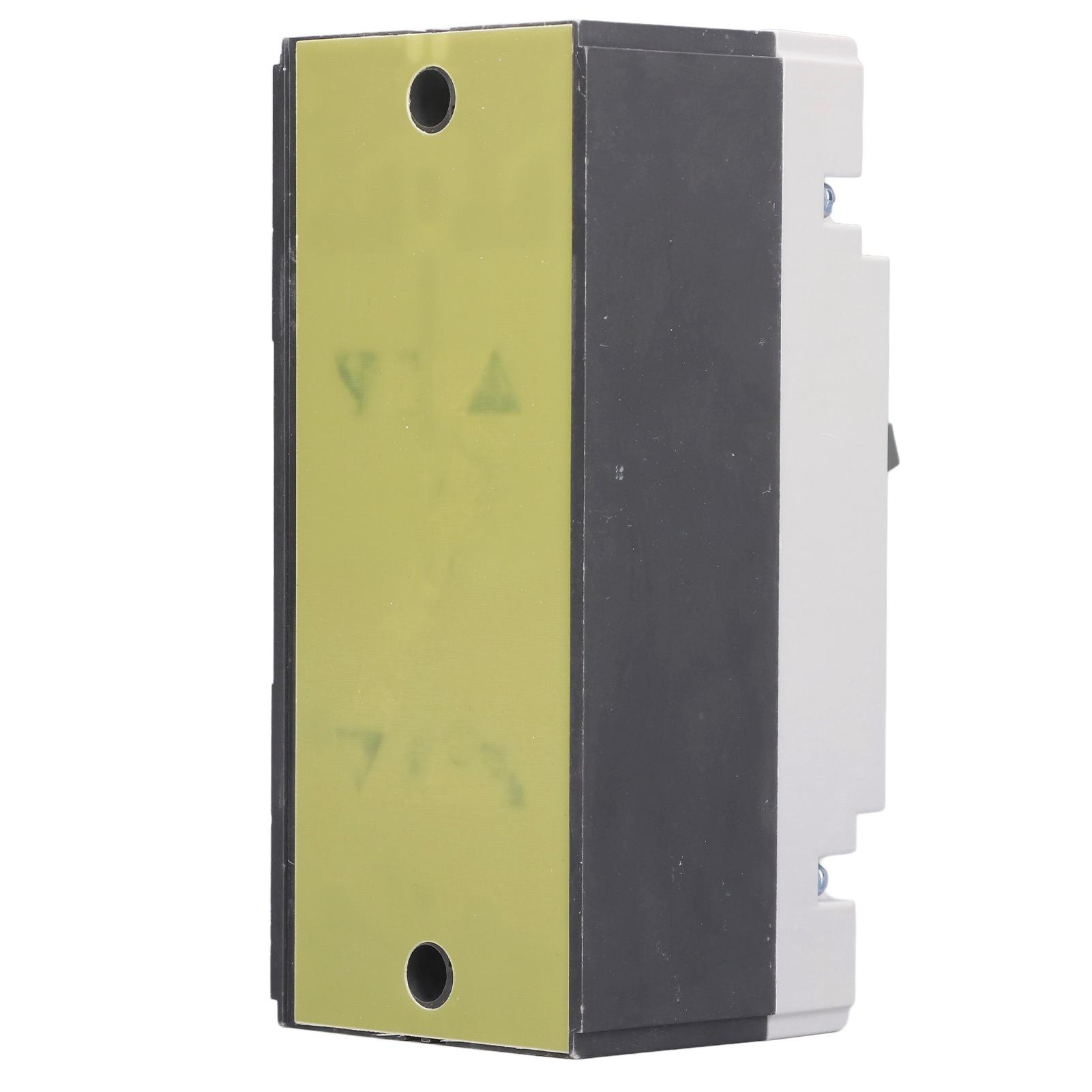 

DC Circuit Breaker 2P 100A Flame Retardant Plastic Shell Silver Alloy Contact Short Circuit Protecti