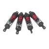 4Pcs RC Car   Aluminum Alloy Stable High Elasticity Front Rear Shock Damper for LC Racing 1Celsius14 1Celsius16