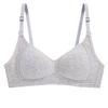 Girls College Style Wireless Bra With Breathable Nylon Fabric For Teen Comfort