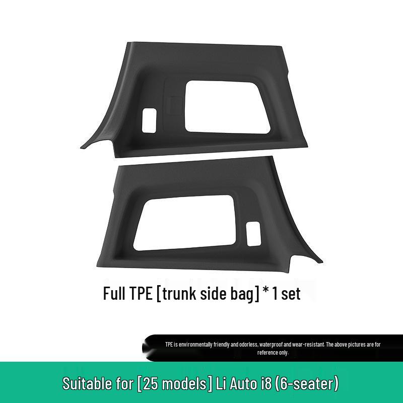 Compatible TPE Floor Mats for 25 Ideal i8 Models: Custom Car, Trunk, and Seat Back Mats