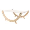 Wooden Cat Hammock Foldable Antislip Easy To Assemble Elevated Pet Hammock Bed Furniture for Indoor