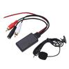 Bluetooth5.0 AUX IN Adapter Wireless Stereo Cable Handsfree Microphone Suitable for Pioneer with 2RCA Audio Port