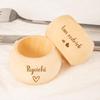 Personalized Wooden Napkin Ring Table Decoration Engraved Rings Wedding Accessories Home Decor  Kitchen Decor Housewarming Gift